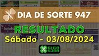 Resultado da Dia de Sorte 947