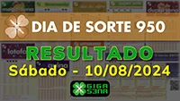 Resultado da Dia de Sorte 950