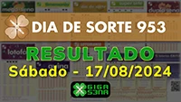 Resultado da Dia de Sorte 953