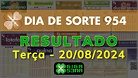 Resultado da Dia de Sorte 954