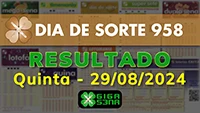 Resultado da Dia de Sorte 958