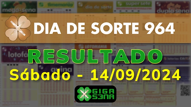 Resultado da Dia de Sorte 964