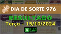 Resultado da Dia de Sorte 976