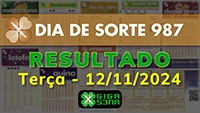 Resultado da Dia de Sorte 987