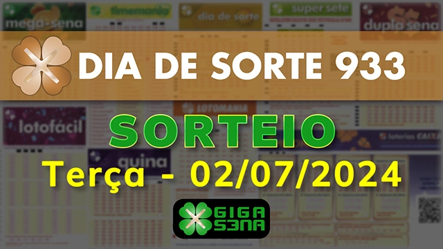 Sorteio da Dia de Sorte 933