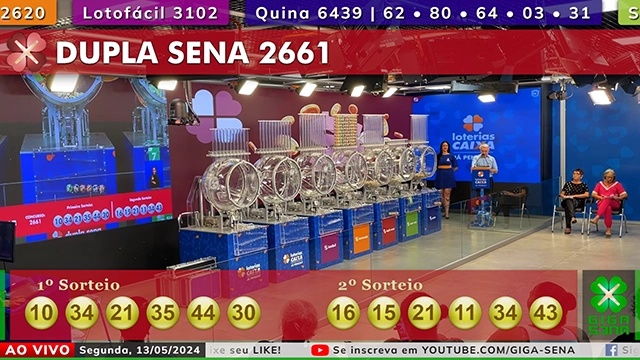 Resultado da Dupla Sena 2661