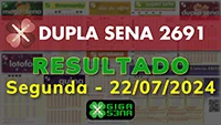 Resultado da Dupla Sena 2691