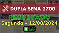 Resultado da Dupla Sena 2700