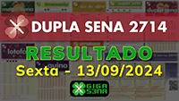 Resultado da Dupla Sena 2714