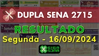 Resultado da Dupla Sena 2715