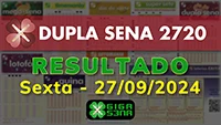 Resultado da Dupla Sena 2720