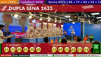 Sorteio da Dupla Sena 2633