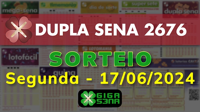 Sorteio da Dupla Sena 2676