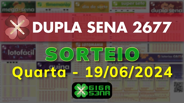 Sorteio da Dupla Sena 2677