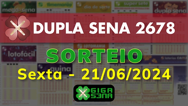 Sorteio da Dupla Sena 2678