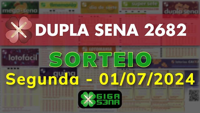 Sorteio da Dupla Sena 2682