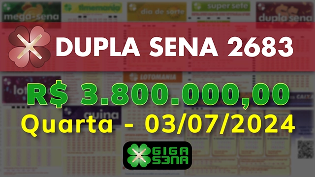 Sorteio da Dupla Sena 2683