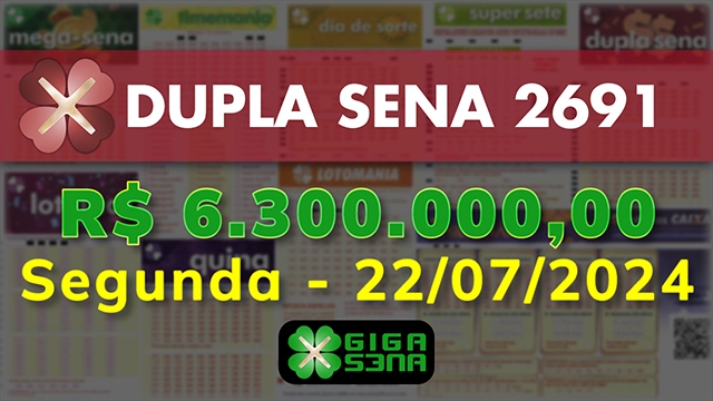 Sorteio da Dupla Sena 2691