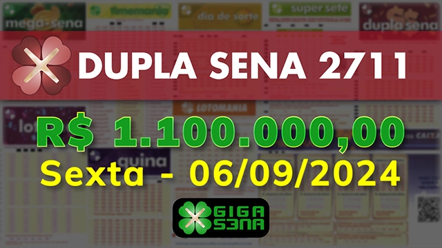 Sorteio da Dupla Sena 2711