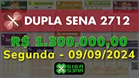 Sorteio da Dupla Sena 2712