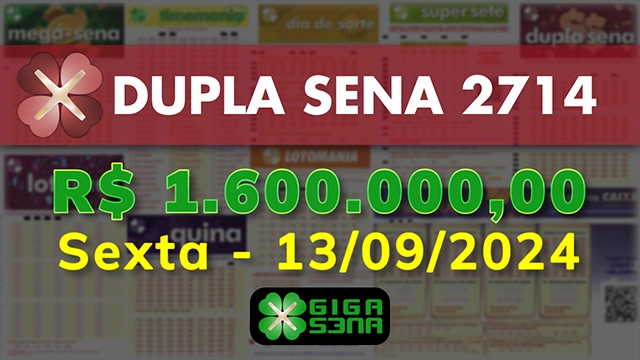 Sorteio da Dupla Sena 2714