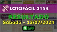 Resultado da Lotofácil 3154