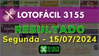 Resultado da Lotofácil 3155