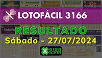 Resultado da Lotofácil 3166