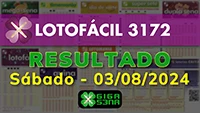 Resultado da Lotofácil 3172