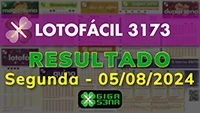 Resultado da Lotofácil 3173