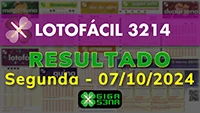 Resultado da Lotofácil 3214