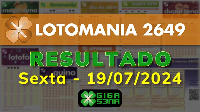 Resultado da Lotomania 2649