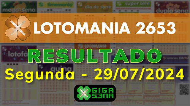 Resultado da Lotomania 2653