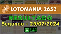 Resultado da Lotomania 2653