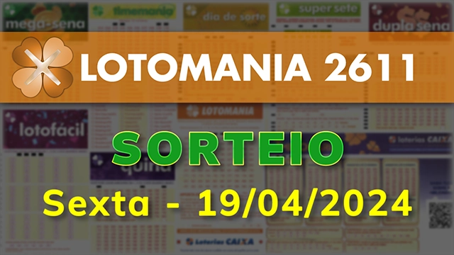 Sorteio da Lotomania 2611