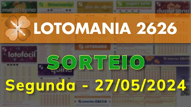 Sorteio da Lotomania 2626