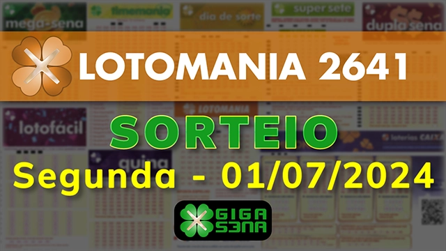 Sorteio da Lotomania 2641