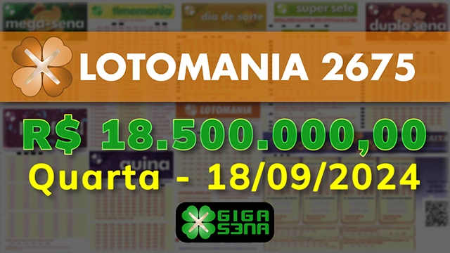 Sorteio da Lotomania 2675