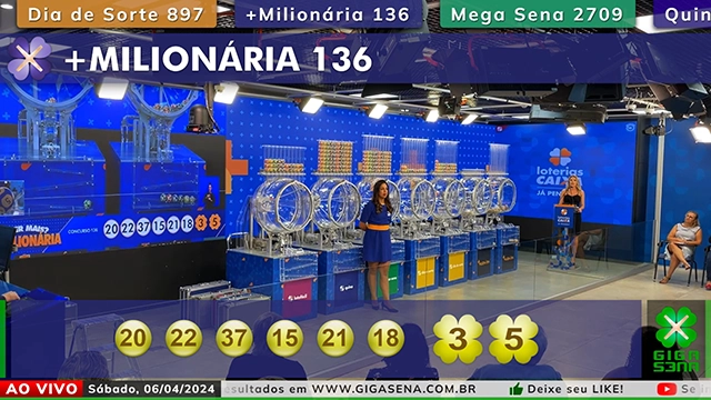 Resultado da +Milionária 136