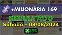 Resultado da +Milionária 169