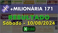 Resultado da +Milionária 171