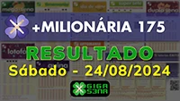 Resultado da +Milionária 175