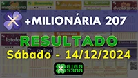 Resultado da +Milionária 207