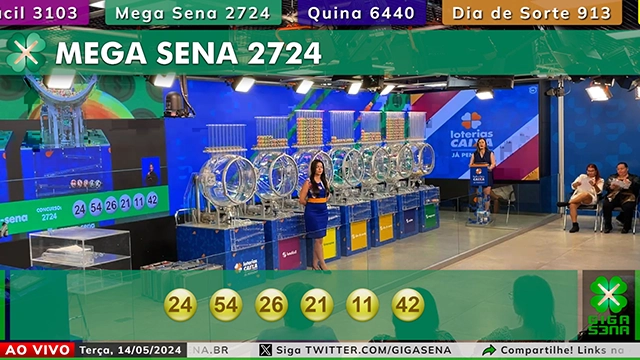 Resultado da Mega Sena 2724