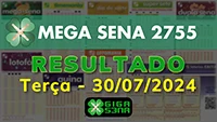 Resultado da Mega Sena 2755