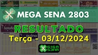 Resultado da Mega Sena 2803