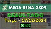 Resultado da Mega Sena 2809