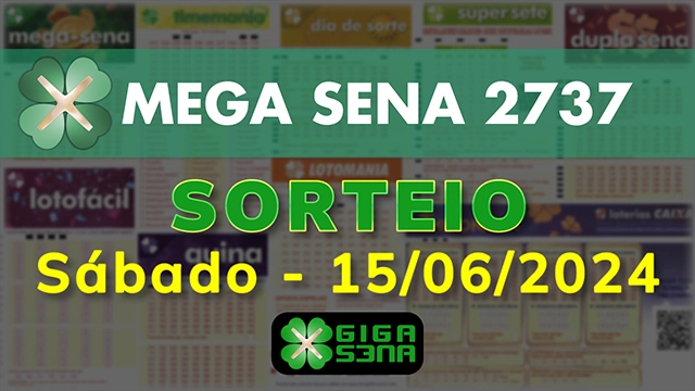 Sorteio da Mega Sena 2737