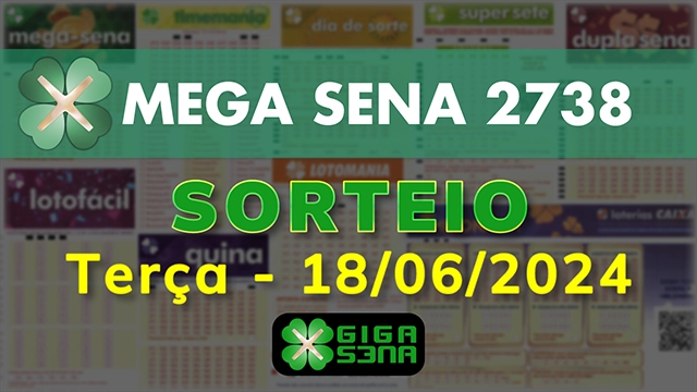 Sorteio da Mega Sena 2738