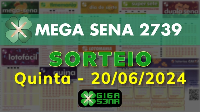 Sorteio da Mega Sena 2739